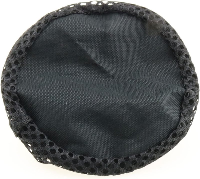 MEETOOT Black Nylon Mesh Golf Pouch - Carries 48-56 Golf Balls - Adjustable Drawstring - Unisex Golfers - Image 4